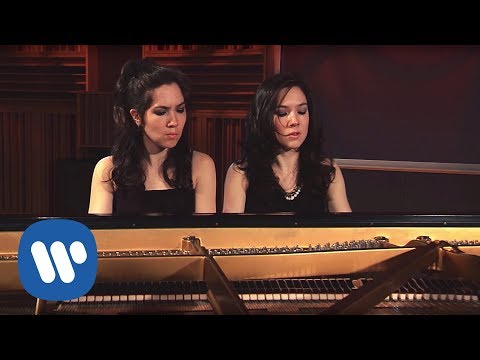 Christina &amp; Michelle Naughton play John Adams's Short Ride in a Fast Machine (arranged for 4 hands)