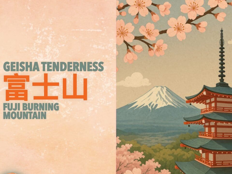 Geisha Tenderness - Fuji Burning Mountain 富士山