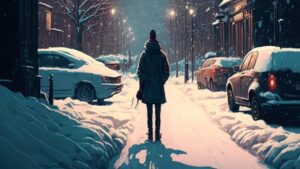 Video Thumbnail: Sid Mellowdy - Winter Walk (Chillhop Downtempo Lofi Beats) -
