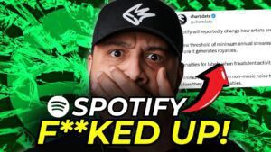 Video Thumbnail: Spotify No Longer Paying Artists For Streams In 2024? -