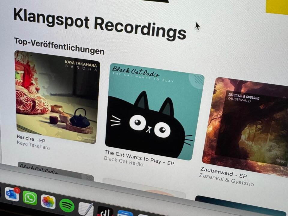 Klangspot Recordings Label Page on Apple Music