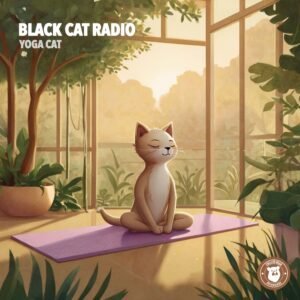 Black Cat Radio - Yoga Cat