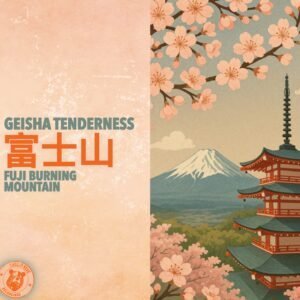 Chilled Bear Recordings Geisha Tenderness - Fuji Burning Mountain 富士山