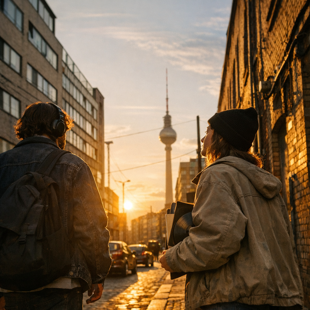 Klangspot Recordings album cover showcasing ambient soundscapes