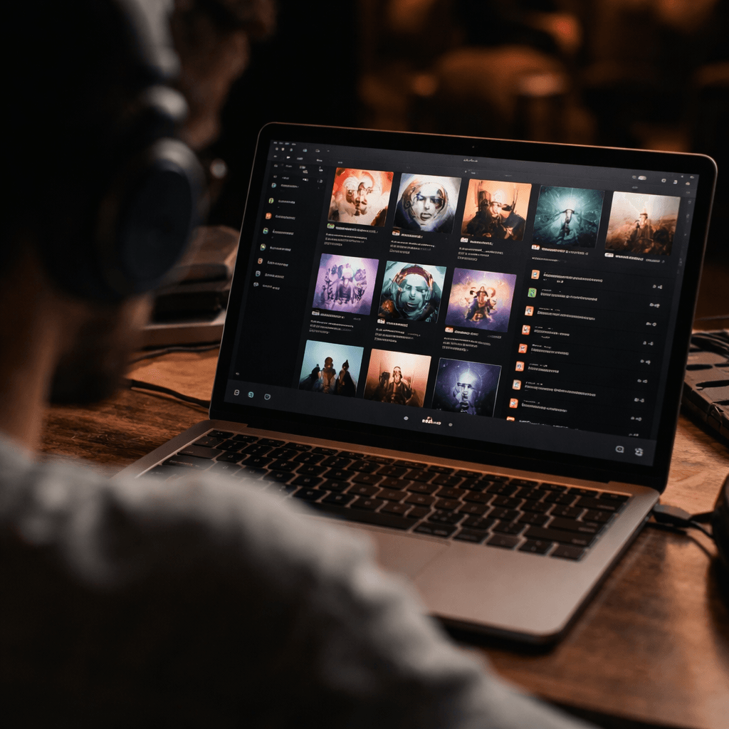 a screenshot of an editorial Spotify playlist showing album art and track titles