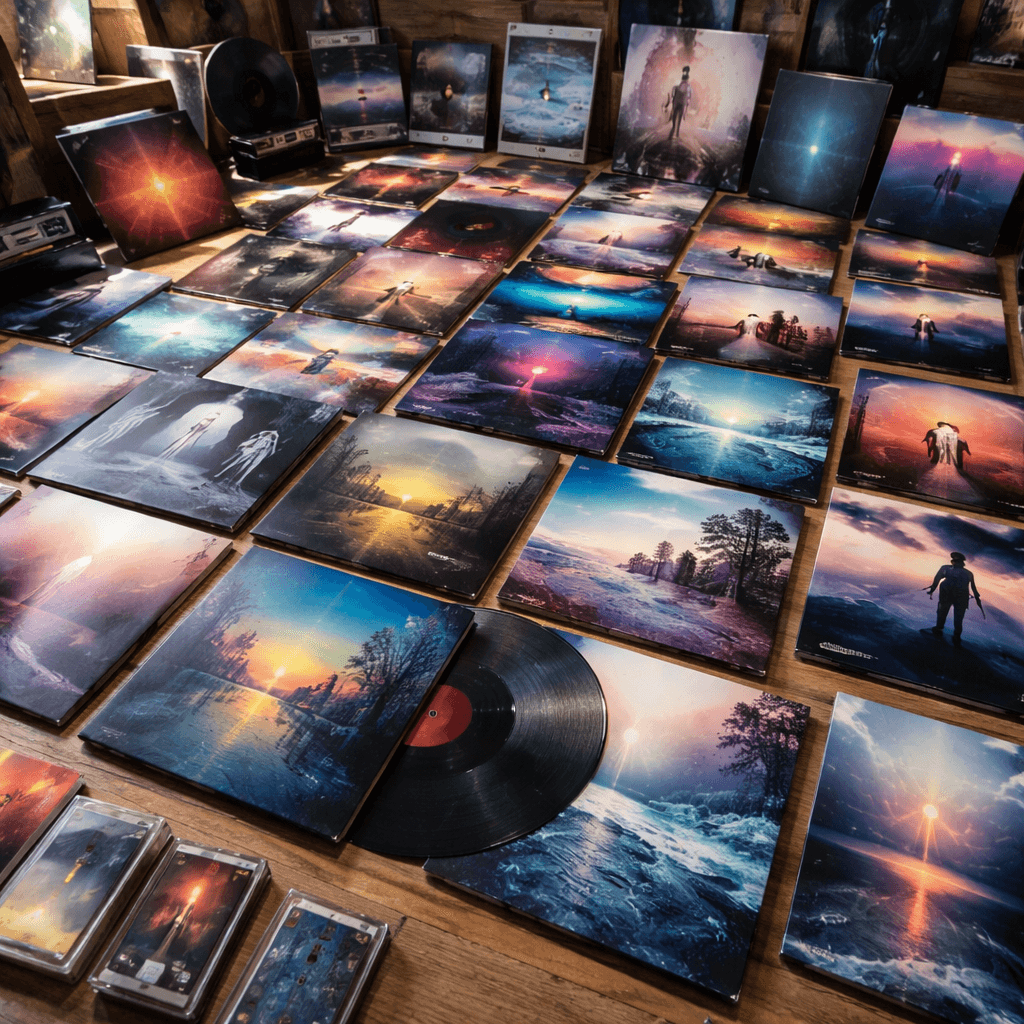 The Complete Guide to Atmospheric Music Labels in 2026 | Klangspot Recordings diverse range of atmospheric music album covers showcasing indie labels and artists