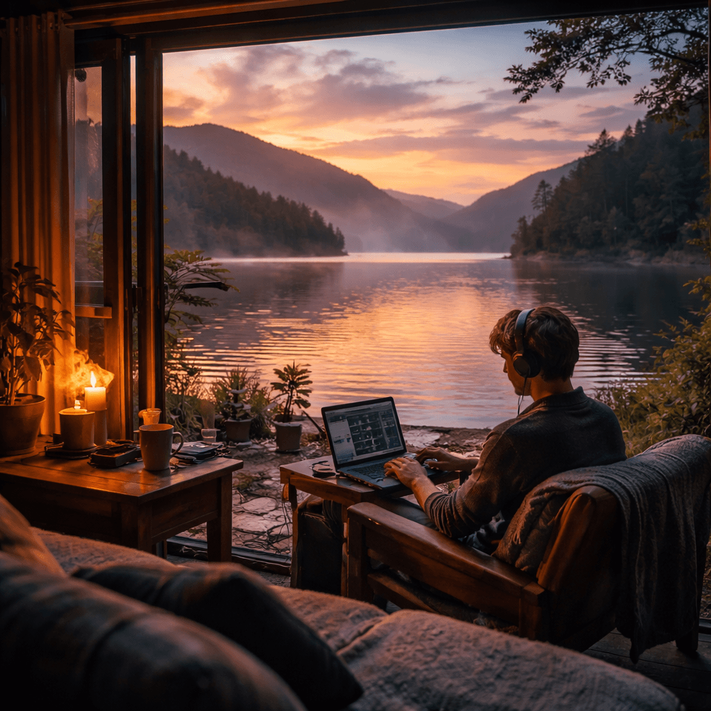The Complete Guide to Atmospheric Music Labels in 2026 | Klangspot Recordings cover art of Drift Into Sound album showcasing calming ambient themes
