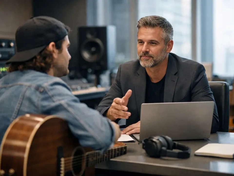 When Should Artists Join Labels?